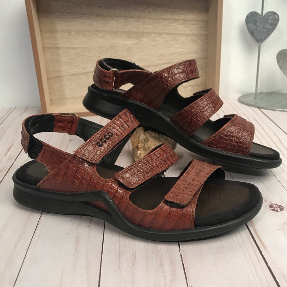 Ecco leather sandals 🌎